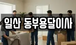 일산 동부용달이사