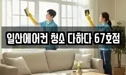일산에어컨 청소 다하다 67호점