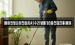 에어컨청소이전설치AS수리냉매가스충전깔끄룸에어