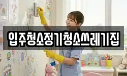 입주청소정기청소쓰레기집