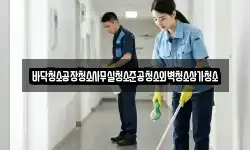 바닥청소공장청소사무실청소준공청소외벽청소상가청소