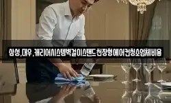 삼성,대우,캐리어시스템벽걸이스탠드천장형에어컨청소업체비용