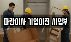 파란이사 기업이전 사업부