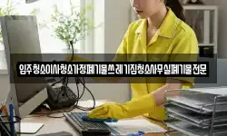 입주청소이사청소가정폐기물쓰레기집청소사무실폐기물전문