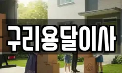 구리용달이사