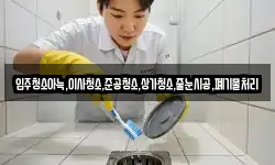 입주청소아늑,이사청소,준공청소,상가청소,줄눈시공,폐기물처리