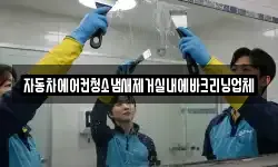 자동차에어컨청소냄새제거실내에바크리닝업체