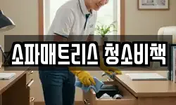 소파매트리스 청소비책