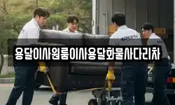 용달이사원룸이사용달화물사다리차