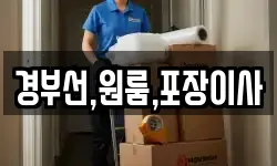 경부선,원룸,포장이사
