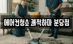 에어컨청소 쾌적하마 분당점