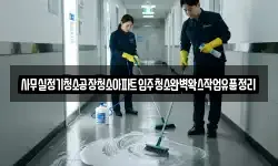 사무실정기청소공장청소아파트입주청소완벽왁스작업유품정리