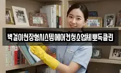 벽걸이천장형시스템에어컨청소업체뽀득클린