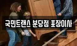 국민트랜스 분당점 포장이사