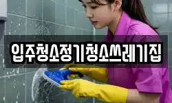 입주청소정기청소쓰레기집