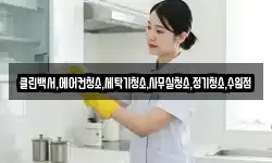 클린백서,에어컨청소,세탁기청소,사무실청소,정기청소,수원점