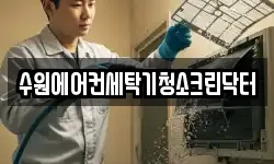 수원에어컨세탁기청소크린닥터