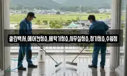 클린백서,에어컨청소,세탁기청소,사무실청소,정기청소,수원점