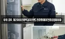 삼성,대우,캐리어시스템벽걸이스탠드천장형에어컨청소업체비용