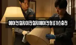 에어컨설치이전설치에어컨청소가스충전