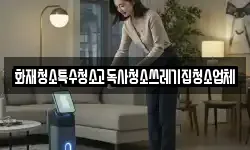 화재청소특수청소고독사청소쓰레기집청소업체