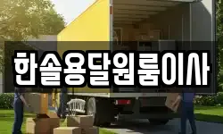 한솔용달원룸이사