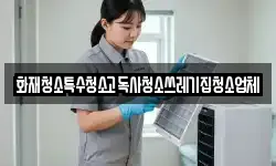 화재청소특수청소고독사청소쓰레기집청소업체