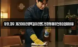 삼성,대우,캐리어시스템벽걸이스탠드천장형에어컨청소업체비용
