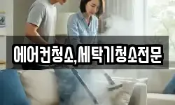 에어컨청소,세탁기청소전문