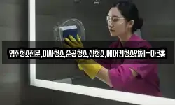 입주청소전문,이사청소,준공청소,집청소,에어컨청소업체-아크홈