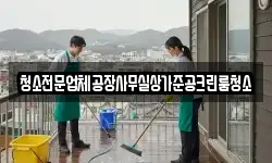 청소전문업체공장사무실상가준공크린룸청소