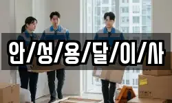 안/성/용/달/이/사