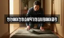 천안에어컨청소세탁기청소시원에어클린