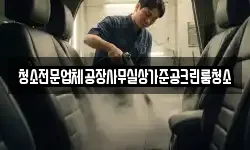 청소전문업체공장사무실상가준공크린룸청소