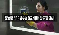 정화조FRP보수청소교체배관뚜껑교체