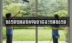 청소전문업체공장사무실상가준공크린룸청소전문