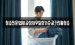 청소전문업체공장사무실상가준공크린룸청소