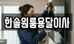 한솔원룸용달이사