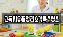 고독사유품정리소각특수청소