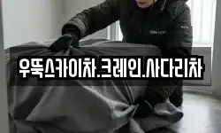 우뚝스카이차.크레인.사다리차