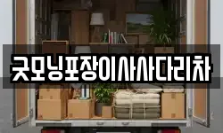 굿모닝포장이사사다리차