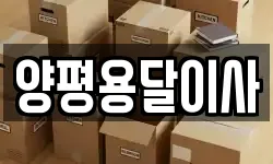 양평용달이사