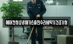에어컨청소냉매가스충전수리세탁기건조기청
