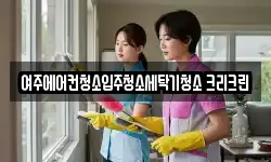 여주에어컨청소입주청소세탁기청소 크리크린