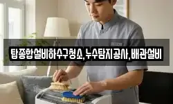 탑종합설비하수구청소,누수탐지공사,배관설비