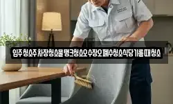 입주청소주차장청소물탱크청소오수장오폐수청소식당기름때청소