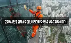 준공청소전문업체사무실인테리어바닥왁스주방후드곰팡이제거