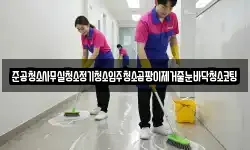준공청소사무실청소정기청소입주청소곰팡이제거줄눈바닥청소코팅