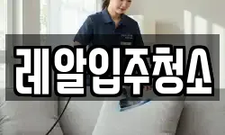 레알입주청소
