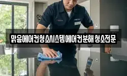 맑음에어컨청소시스템에어컨분해청소전문